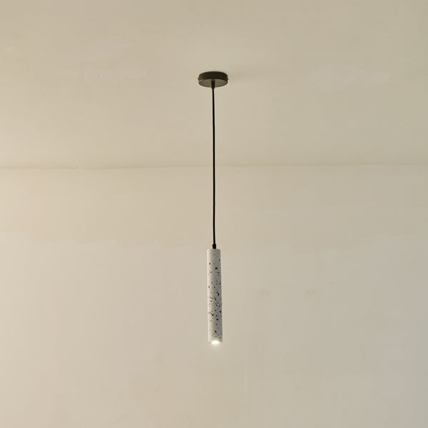 Φωτιστικό Κρεμαστό Τσιμέντο Μονόφωτο LED 3W 280Lm 3000K Φ45x1800mm Λευκό ARTE ILLUMINA Salpico - εικόνα 3