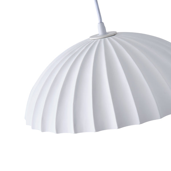 Φωτιστικό Κρεμαστό Γύψινο Μονόφωτο 1xE27 Max 15W Φ300x1630mm Λευκό ARTE ILLUMINA Calco - εικόνα 4