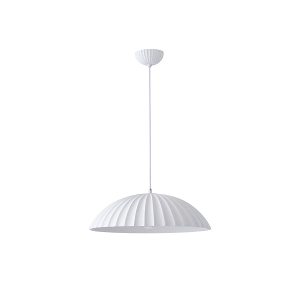 Φωτιστικό Κρεμαστό Γύψινο Μονόφωτο 1xE27 Max 15W Φ500x1830mm Λευκό ARTE ILLUMINA Calco - εικόνα 2