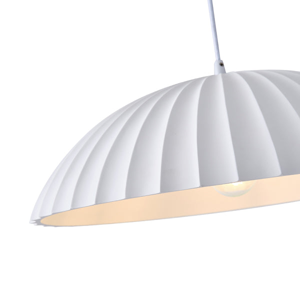 Φωτιστικό Κρεμαστό Γύψινο Μονόφωτο 1xE27 Max 15W Φ500x1830mm Λευκό ARTE ILLUMINA Calco - εικόνα 4