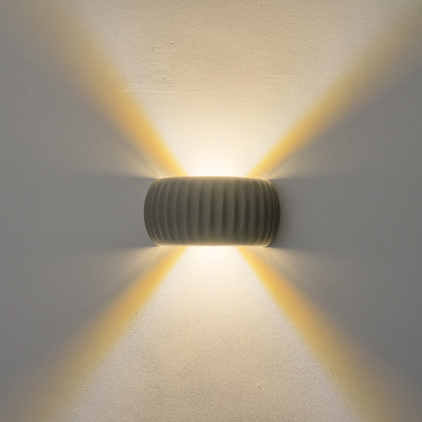 Απλίκα Τοίχου Τσιμέντο LED 5W 450Lm 3000K 270x130x140mm Γκρι ARTE ILLUMINA Calco - εικόνα 3