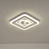Πλαφονιέρα Μέταλλο - Πλαστικό LED 60W 4680Lm 3CCT(3000-4000-6000K) Φ490x50mm Λευκό ARTE ILLUMINA Motivo - εικόνα 3