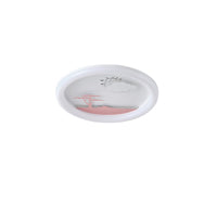 Πλαφονιέρα Μέταλλο - Πλαστικό LED 60W 6120Lm 3CCT(3000-4000-6000K) Φ480x65mm Λευκό - Ροζ ARTE ILLUMINA Alegre - εικόνα 2