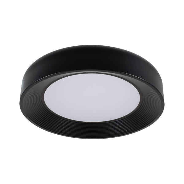 Πλαφονιέρα Μέταλλο - Ακρυλικό LED 40W 3042Lm 3000K Φ500x100mm Μαύρο ARTE ILLUMINA Upon - εικόνα 2