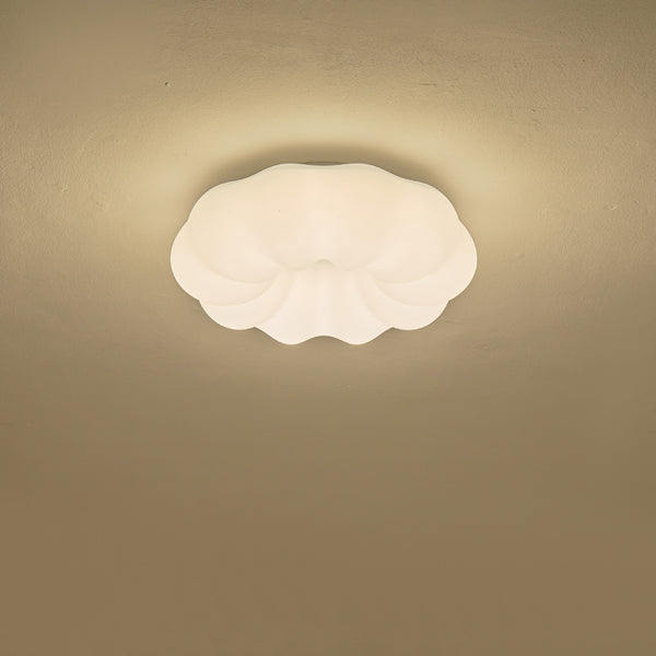 Πλαφονιέρα Μέταλλο - Πλαστικό LED 24W 2000Lm 3000K Φ430x160mm Λευκό ARTE ILLUMINA Nefos - εικόνα 3