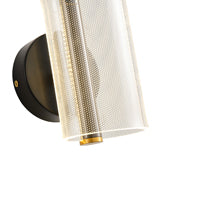 Απλίκα Toixoy Ακρυλικό LED 8W 720Lm 3000K 105x175mm Dots Μαύρο ARTE ILLUMINA Sparky - εικόνα 4