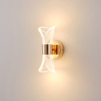 Απλίκα Toixoy Ακρυλικό LED 8W 720Lm 3000K 105x225mm Dots Γαλλικό Χρυσό ARTE ILLUMINA Tela - εικόνα 3