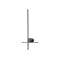 Απλίκα Toixoy Μέταλλο - Ακρυλικό LED 12W 840Lm 3000K 600x260x60mm Δεξιά Μαύρο ARTE ILLUMINA Clio - εικόνα 2
