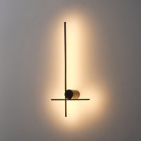 Απλίκα Toixoy Μέταλλο - Ακρυλικό LED 12W 840Lm 3000K 600x260x60mm Δεξιά Μαύρο ARTE ILLUMINA Clio - εικόνα 3