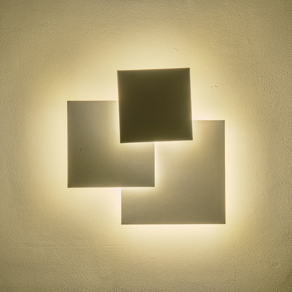 Φωτιστικό Οροφής Μέταλλο LED 16W 1400Lm 3000κ 440x435mm Λευκό ARTE ILLUMINA Thalia - εικόνα 3