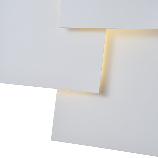 Φωτιστικό Οροφής Μέταλλο LED 16W 1400Lm 3000κ 440x435mm Λευκό ARTE ILLUMINA Thalia - εικόνα 4