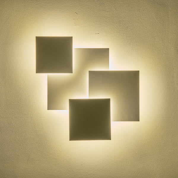 Φωτιστικό Οροφής Μέταλλο LED 30W 2600Lm 3000κ 550x550mm Λευκό ARTE ILLUMINA Thalia - εικόνα 3