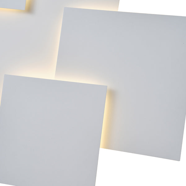 Φωτιστικό Οροφής Μέταλλο LED 30W 2600Lm 3000κ 550x550mm Λευκό ARTE ILLUMINA Thalia - εικόνα 4
