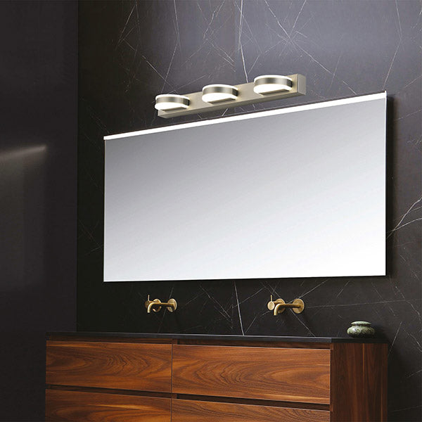 Απλίκα Τοίχου LED 12W 720Lm 4000κ Οβάλ 3φ 500x50x100 Νίκελ ARTE ILLUMINA - εικόνα 2
