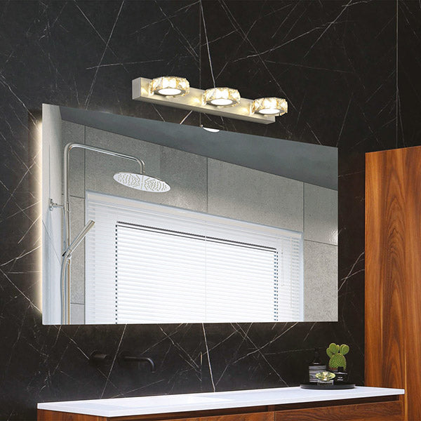 Απλίκα Τοίχου LED 9W 4000κ Οβάλ 3φ 460x50x116 Νίκελ ARTE ILLUMINA - εικόνα 2