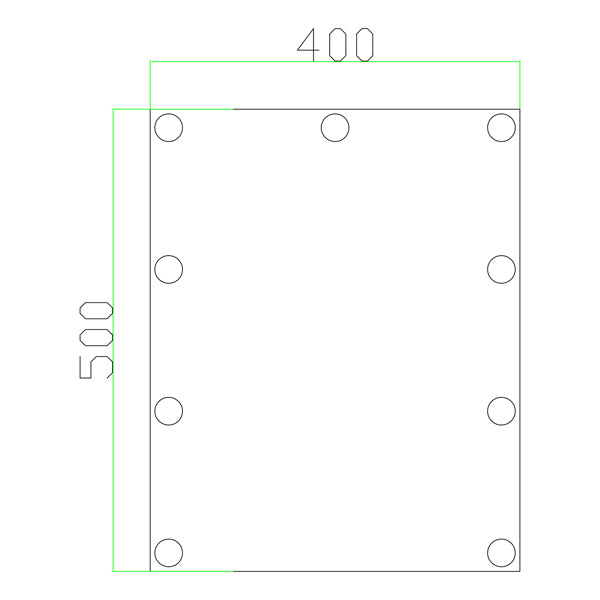 Καθρέπτης Μακιγιαζ Παραλληλόγραμμος 85-265V LED 9W 1000Lm 3CCT(3500-4000-5000K) 400x500mm Λευκός ARTE ILLUMINA Loge - εικόνα 3