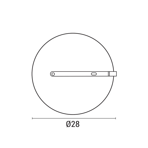 Πλαφονιέρα Στρογγυλή LED 26W 4000K Φ30 IP54 Λευκή ARTE ILLUMINA - εικόνα 4
