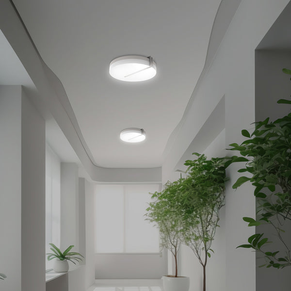 Πλαφονιέρα Στρογγυλή LED 36W 4000K Φ40 IP54 Λευκή ARTE ILLUMINA - εικόνα 3