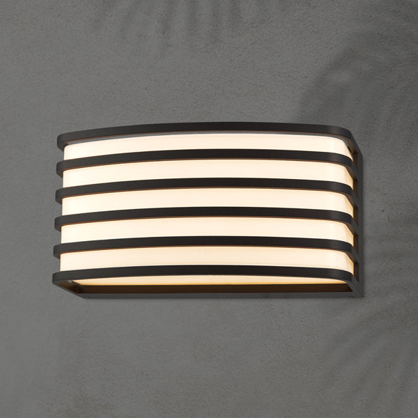 Απλίκα Τοίχου Οβάλ E27 Max 20W 200x100x90mm Μαύρο ARTE ILLUMINA - εικόνα 2