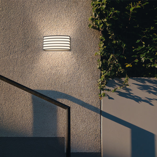 Απλίκα Τοίχου Οβάλ E27 Max 20W 200x100x90mm Μαύρο ARTE ILLUMINA - εικόνα 3