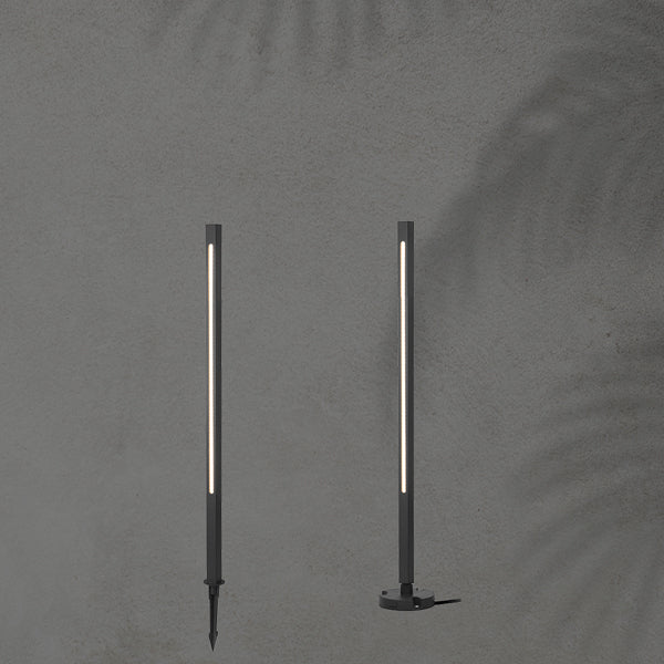 Κολωνάκι Αλουμινίου 12W 25x8000mm IP65 3000K Μαύρο ARTE ILLUMINA - εικόνα 2