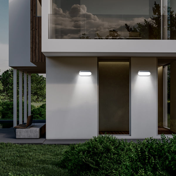 Απλίκα Οβάλ με Ηλιακό Panel 5W 500Lm 4000κ IP54 ARTE ILLUMINA - εικόνα 4