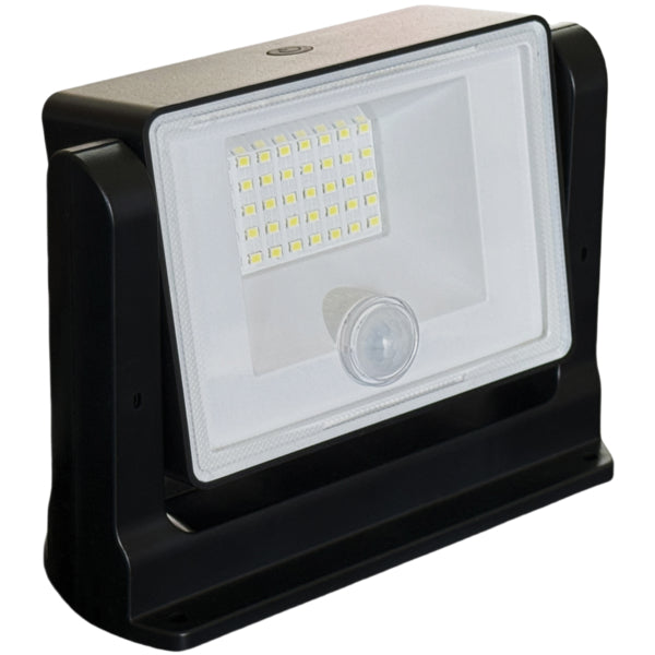 Ηλιακός Προβολέας 10W 1000Lm 6500K IP65 152x121x59mm με Ανιχνευτή Κίνησης και Αυτόματη Περιστροφή ARTE ILLUMINA - εικόνα 4