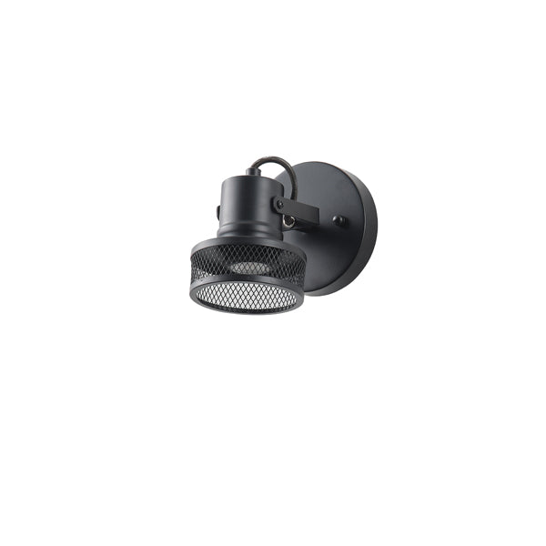 Σποτ Οροφής με Δίχτυ Μέταλλο 1xGU10 Max 5W 165x100x152mm Μαύρο ARTE ILLUMINA Solun - εικόνα 2