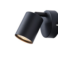 Σποτ Μέταλλο 1xGU10 Max 7W 135x80x95mm Μαύρο ARTE ILLUMINA Olymp - εικόνα 4