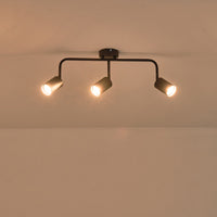 Σποτ Μέταλλο 3φωτο 3xGU10 Max 7W 500x230mm Μαύρο ARTE ILLUMINA Olymp - εικόνα 3