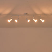 Σποτ Μέταλλο 5φωτο 5xGU10 Max 7W 800x230mm Λευκό ARTE ILLUMINA Olymp - εικόνα 3