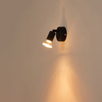 Σποτ Κινητό Μέταλλο 1xGU10 Max 7W 70x70x105mm Μαύρο ARTE ILLUMINA Vorras - εικόνα 3