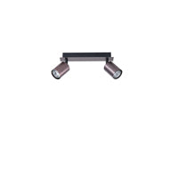 Σποτ Αλουμίνιο 2φωτο 2xGU10 Max 7W 250x120mm Γκρι ARTE ILLUMINA LUXY - εικόνα 2