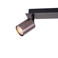 Σποτ Αλουμίνιο 2φωτο 2xGU10 Max 7W 250x120mm Γκρι ARTE ILLUMINA LUXY - εικόνα 4