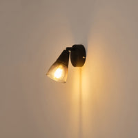 Σποτ Μέταλλο Γυαλί 1xE14 Max 8W 80x165mm Φιμέ ARTE ILLUMINA CLASSY - εικόνα 3