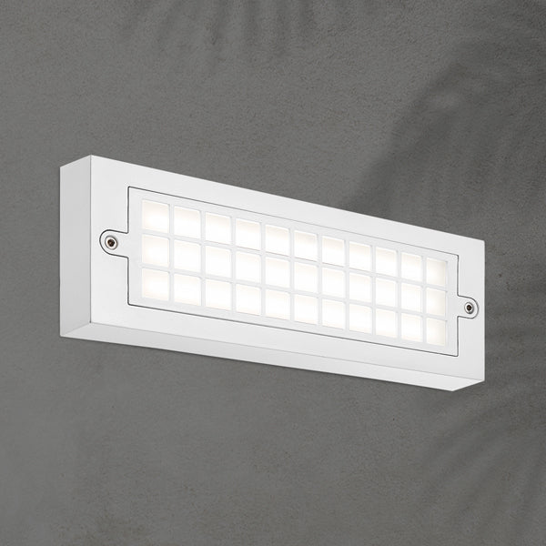 Φωτιστικό Τοίχου LED 6W 255x30x90 3CCT IP65 Λευκό ARTE ILLUMINA Senario - εικόνα 2