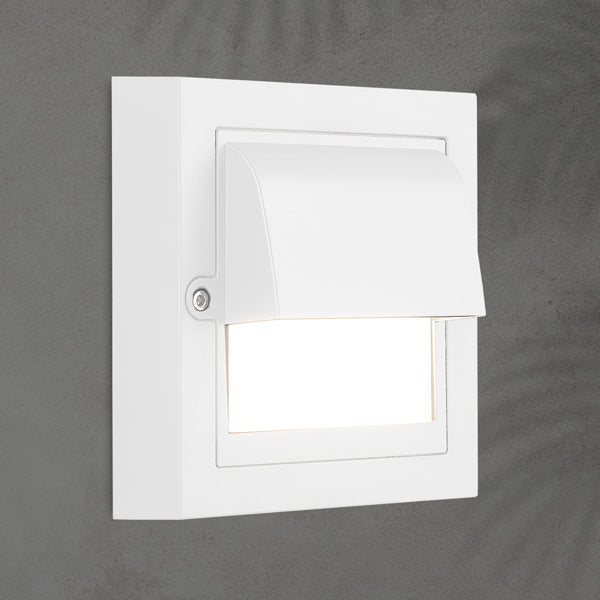 Φωτιστικό Τοίχου LED 6W 135x135x55 3CCT IP65 Λευκό ARTE ILLUMINA Senario - εικόνα 2