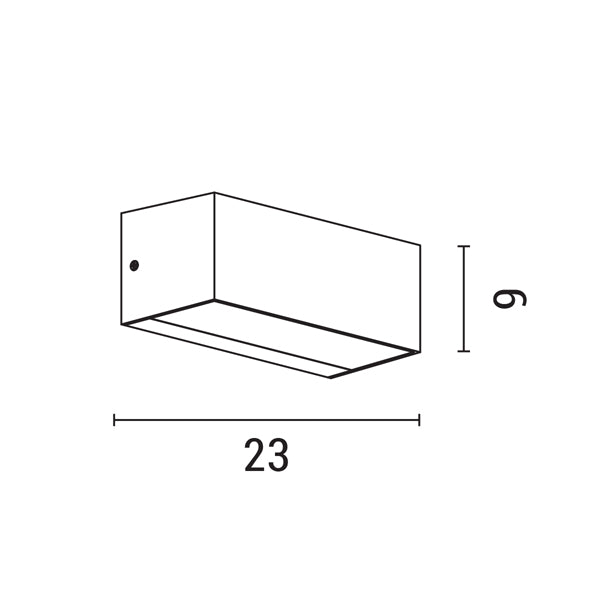 Φωτιστικό Τοίχου LED 12W 230x90x100 3CCT IP65 Γκρι ARTE ILLUMINA Lima - εικόνα 4