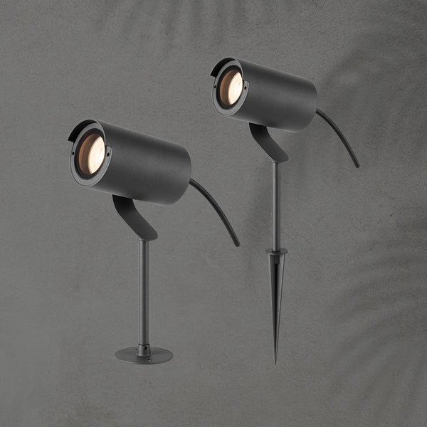 Σποτ Κήπου Μεταλλικό Γραφίτης GU10 Max 20W IP65 240x140x75mm ARTE ILLUMINA - εικόνα 2