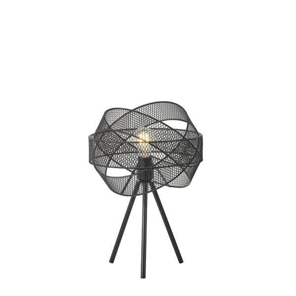 Φωτιστικό Επιτραπέζιο Μέταλλο 1xE27 Max 15W Φ300x470mm Μαύρο ARTE ILLUMINA Oggi