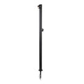 Κολωνάκι Αλουμινίου 2x5W Φ55XH:1200mm IP65 3000K Μαύρο ARTE ILLUMINA