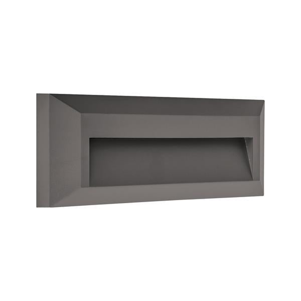 Απλίκα Τοίχου LED Slim 2W IP65 220-240V 3CCT 230x80x27mm Pro Γραφίτης ARTE ILLUMINA