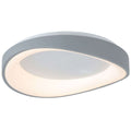 Inlight 72W 3CCT Πλαφονιέρα Οροφής 52εκ. Γκρι με Ενσωματωμένο LED και Τηλεχειριστήριο 42033-GRAY