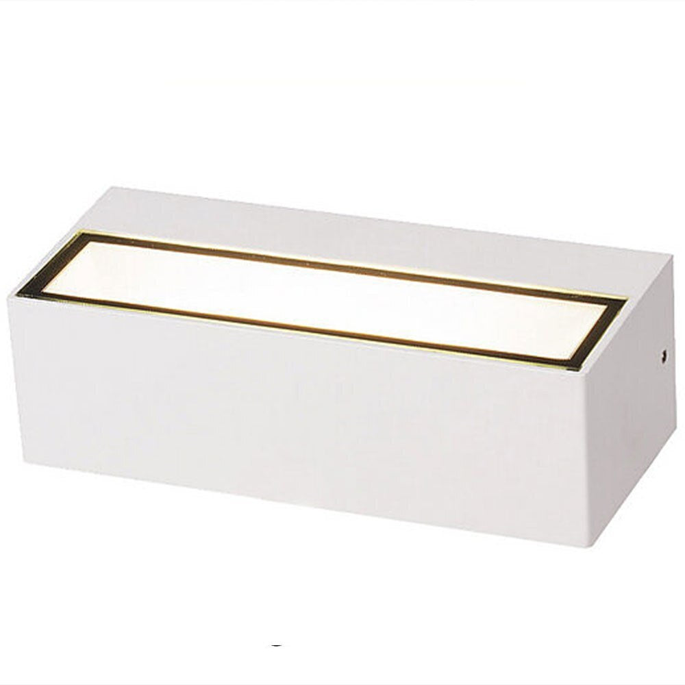 Bot Lighting Nives2 Επιτοίχιο Εξωτερικό Φωτιστικό LED 20W με Ψυχρό Λευκό Φως 22x7.1x5.2εκ. NIVES220BK