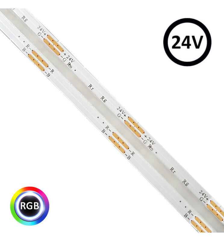 Ταινία LED COB 24V 15W RGB