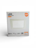 Χωνευτό LED Panel Τετράγωνο 20W 5700K