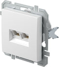 Πρίζα Tel Ks Διπλή 2x RJ11 6 / 4 Pw Xo Logiq