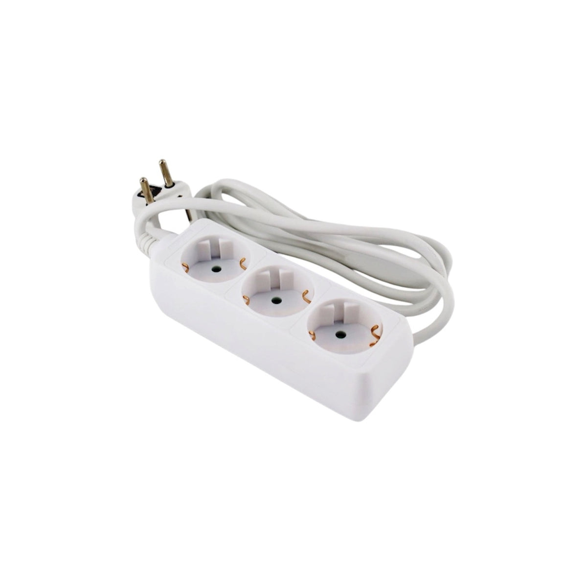 Πολυπριζο 3 Θεσεων 3GX1,5mm και 3μ Καλωδιο