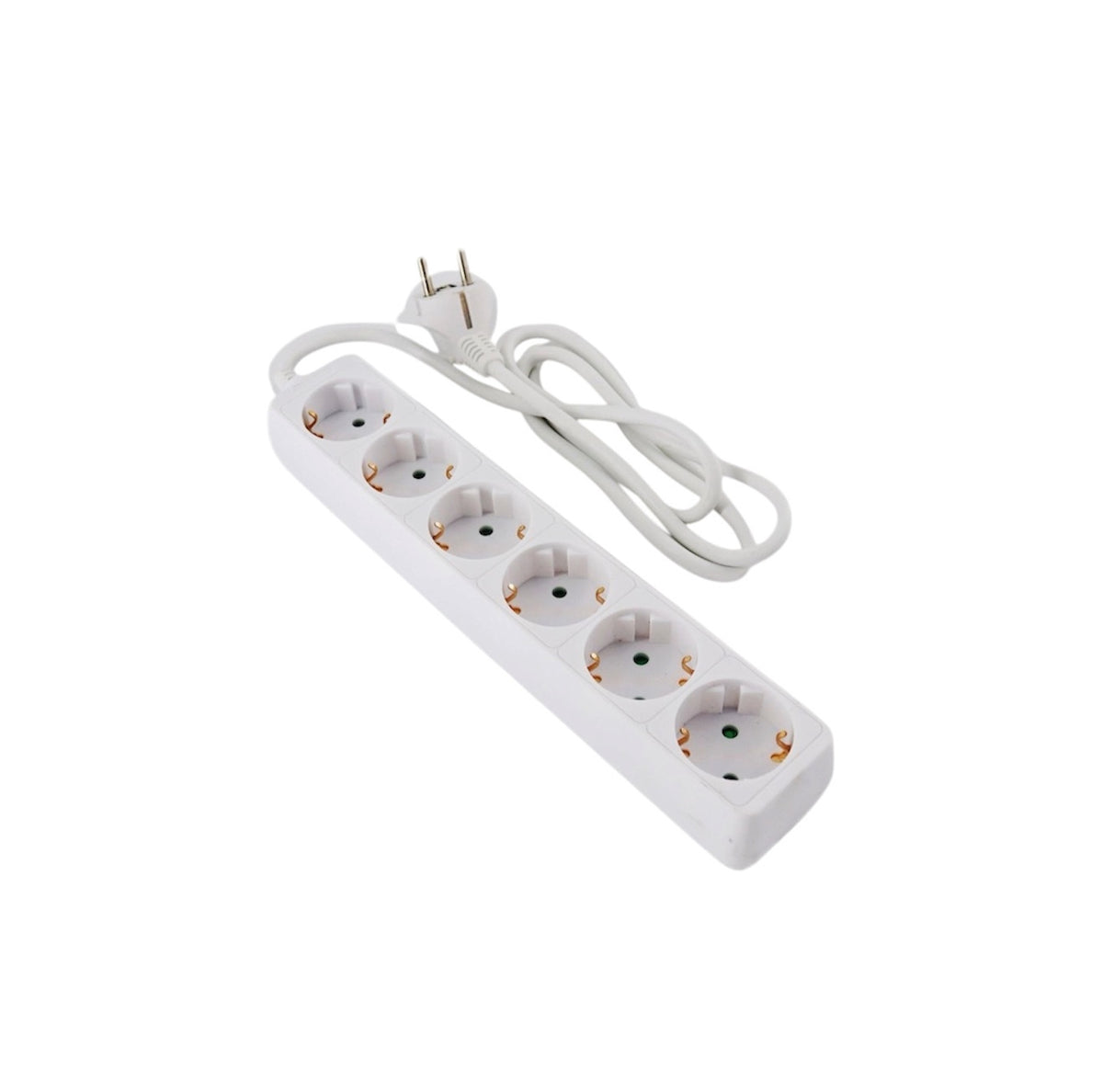 Πολυπριζο 6 Θεσεων 3GX1,5mm και 5μ Καλωδιο