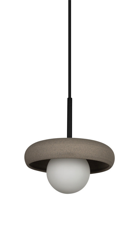 Platter m Pl Grey Κρεμαστό Φωτιστικό Οροφής